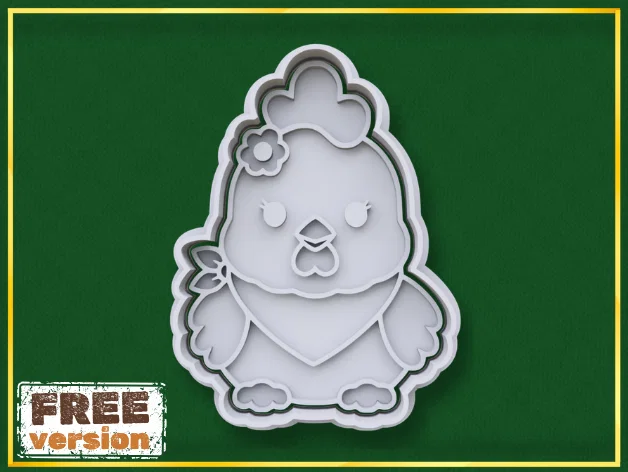 Bộ khuôn cắt bánh hình thú Festa Junina STL – Dễ dàng in 3D - Image 1