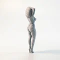 Mô hình tượng người phụ nữ thanh lịch in 3D - Thumbnail 3