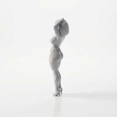 Mô hình tượng người phụ nữ thanh lịch in 3D
