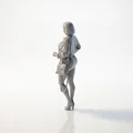Mô hình tượng quý cô thời thượng 3D Printable - Thumbnail 4