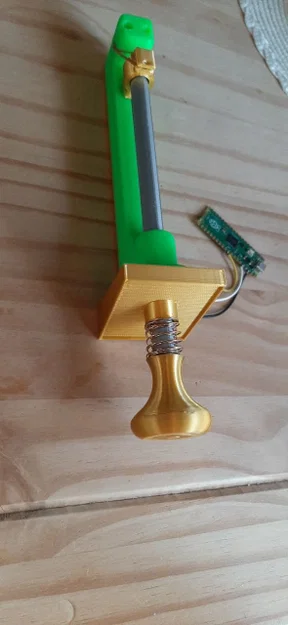 Cần gạt Pinball ảo (Plunger) – Dùng dây thun & Chiết áp B10K (cho Pinscape) - Image 1