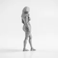 Mô hình tượng nữ giới Busty Lady Shorts in 3D - Thumbnail 3