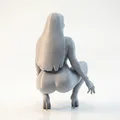 Mô hình tượng nữ tư thế Squat in 3D đầy nghệ thuật - Thumbnail 3
