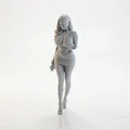 Mô hình 3D nhân vật nữ sang trọng (Elegant Lady Figurine) - Thumbnail 1