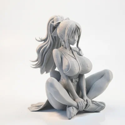 Mô hình tượng nữ nhân vật phong cách Anime in 3D