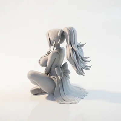 Mô hình tượng nữ nhân vật phong cách Anime in 3D