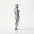 Mô hình tượng quý cô thanh lịch - File in 3D (Elegant Lady Figurine) - Thumbnail 3