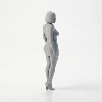Mô hình tượng quý cô thanh lịch - File in 3D (Elegant Lady Figurine)