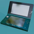 Mô hình trang trí Nintendo 3Ds - Tái hiện máy chơi game cầm tay - Thumbnail 1