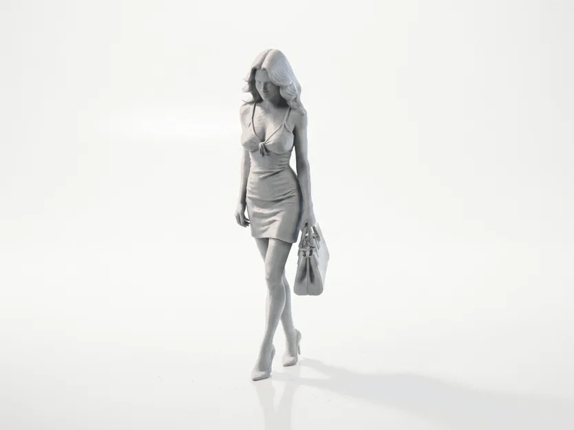 Mô hình tượng người phụ nữ thanh lịch in 3D - Image 1