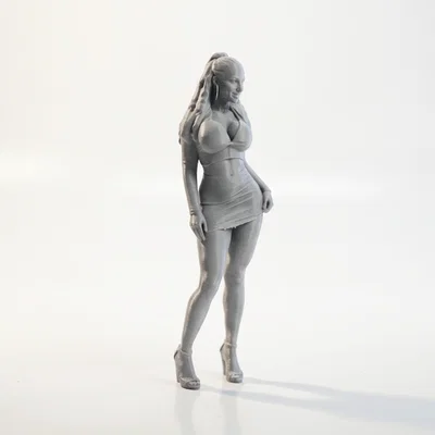 Mô hình tượng nữ nhân vật in 3D