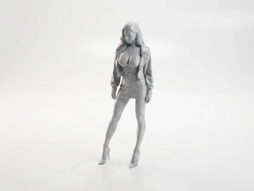 Mô Hình Tượng Nữ Thời Trang Dành Cho In 3D - Image 1