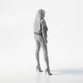 Mô Hình Tượng Nữ Thời Trang Dành Cho In 3D - Thumbnail 3