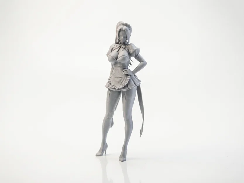 Mô hình cô hầu gái (Maid Figurine) - File in 3D - Image 1