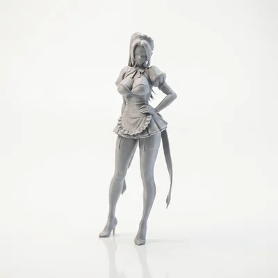 Mô hình cô hầu gái (Maid Figurine) - File in 3D