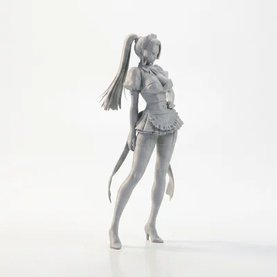 Mô hình cô hầu gái (Maid Figurine) - File in 3D