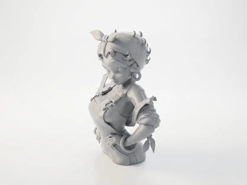 Mô Hình Nhân Vật Nữ Thợ Cơ Khí 3D Printable - Image 1