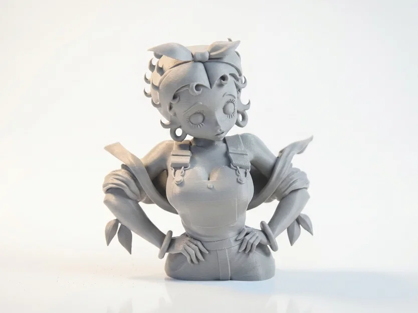 Mô Hình Nhân Vật Nữ Thợ Cơ Khí 3D Printable - Image 2