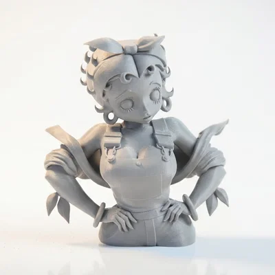 Mô Hình Nhân Vật Nữ Thợ Cơ Khí 3D Printable