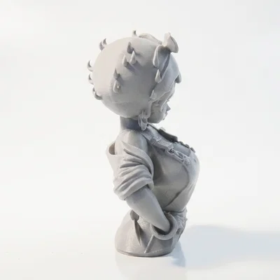 Mô Hình Nhân Vật Nữ Thợ Cơ Khí 3D Printable