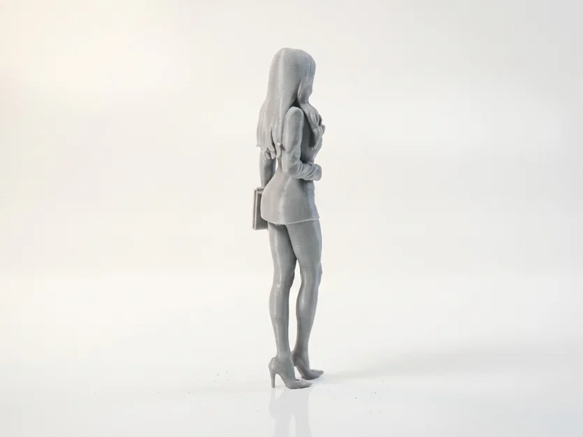 Mô hình 3D Nữ Doanh Nhân - Trang trí văn phòng đẳng cấp - Image 3