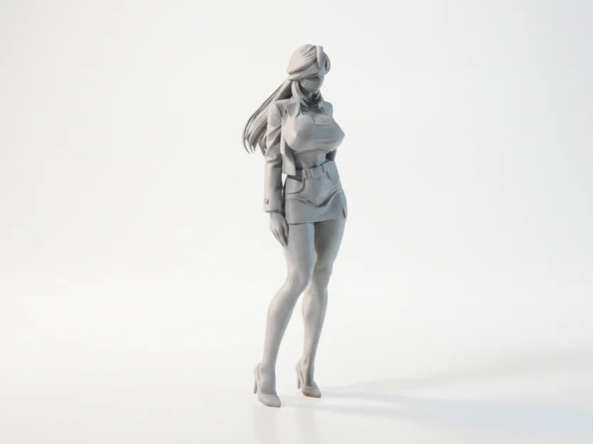 Mô hình nữ doanh nhân chuyên nghiệp dùng để trang trí văn phòng (In 3D) - Image 2