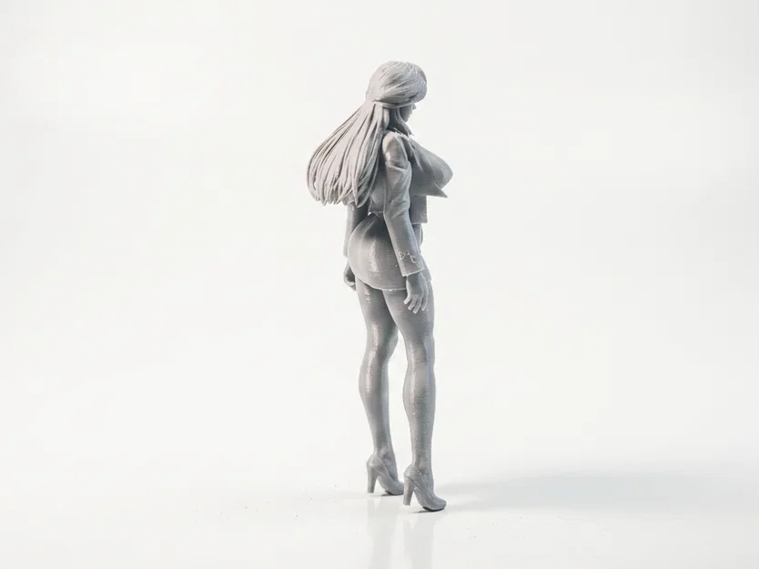 Mô hình nữ doanh nhân chuyên nghiệp dùng để trang trí văn phòng (In 3D) - Image 3