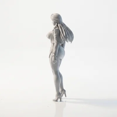 Mô hình nữ doanh nhân chuyên nghiệp dùng để trang trí văn phòng (In 3D)