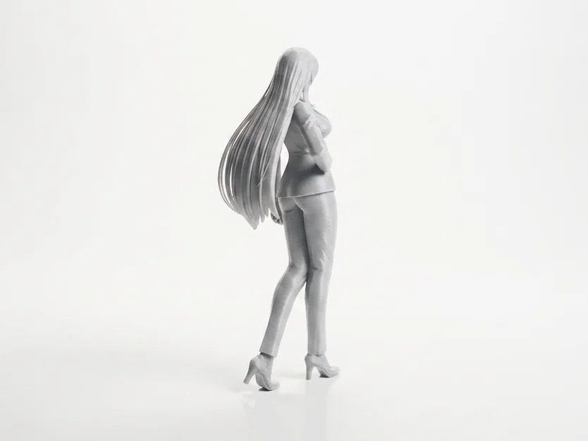 Mô hình Nữ Doanh Nhân chuyên nghiệp - Đồ trang trí văn phòng in 3D - Image 3