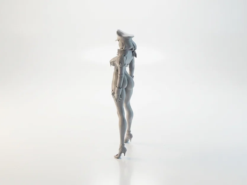 Mô hình Nữ Sĩ quan 3D in ấn tượng - Image 4