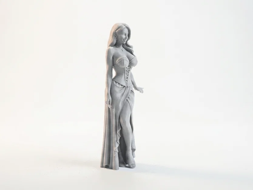 Mô hình 3D Nữ Hoàng Thanh Lịch - Tượng Nữ Trang Trí Bàn Làm Việc - Image 2