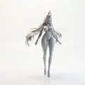 Mô Hình 3D Nữ Hoàng Chiến Binh Huyền Thoại In Được - Thumbnail 2