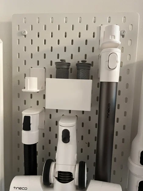 Giá treo phụ kiện máy hút bụi Tineco cho bảng IKEA SKÅDIS - Image 2