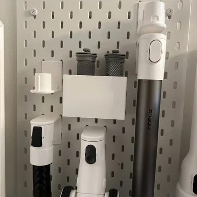 Giá treo phụ kiện máy hút bụi Tineco cho bảng IKEA SKÅDIS