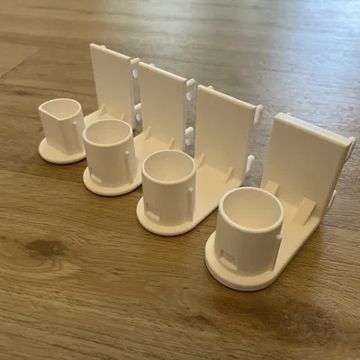 Giá treo phụ kiện máy hút bụi Tineco cho bảng IKEA SKÅDIS