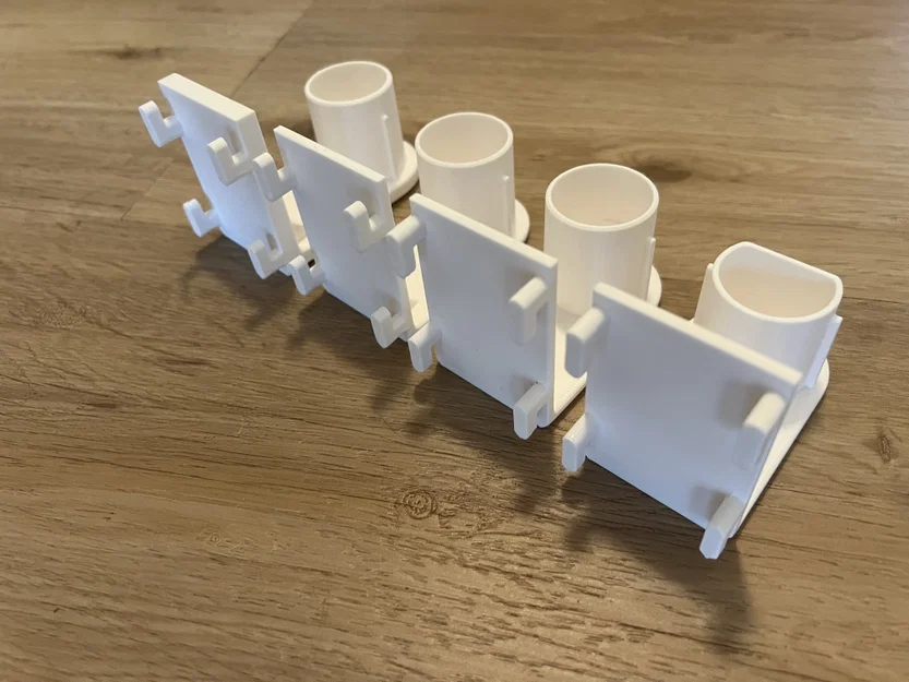 Giá treo phụ kiện máy hút bụi Tineco cho bảng IKEA SKÅDIS - Image 5