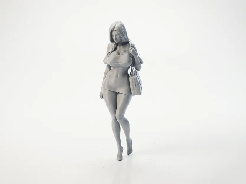 Mô Hình Tượng Nữ Trang Trí Sang Trọng (3D Printable) - Image 1