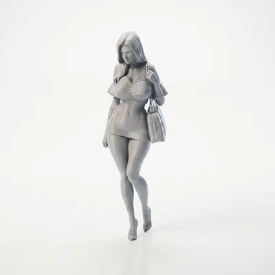 Mô Hình Tượng Nữ Trang Trí Sang Trọng (3D Printable)
