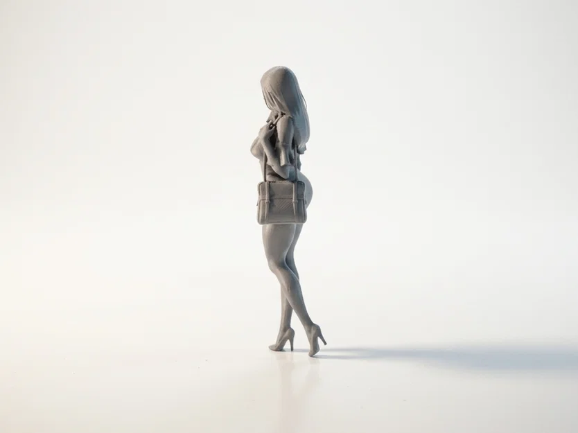 Mô Hình Tượng Nữ Trang Trí Sang Trọng (3D Printable) - Image 4