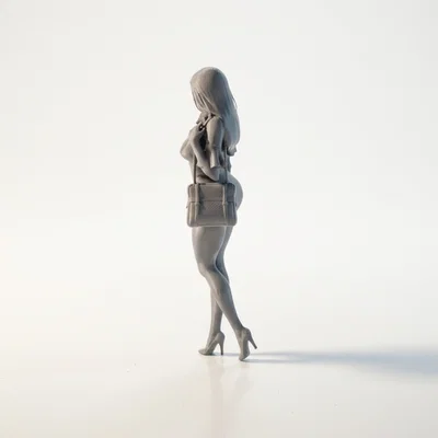 Mô Hình Tượng Nữ Trang Trí Sang Trọng (3D Printable)