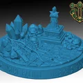 Đế mô hình Drow Underdark - Thumbnail 1