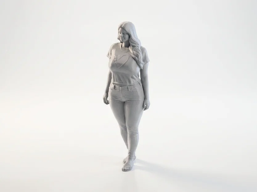 Tượng Cô Gái - Mẫu Mô Hình 3D STL Tinh Tế - Image 1