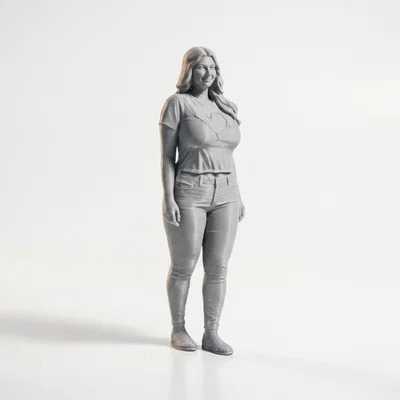 Tượng Cô Gái - Mẫu Mô Hình 3D STL Tinh Tế