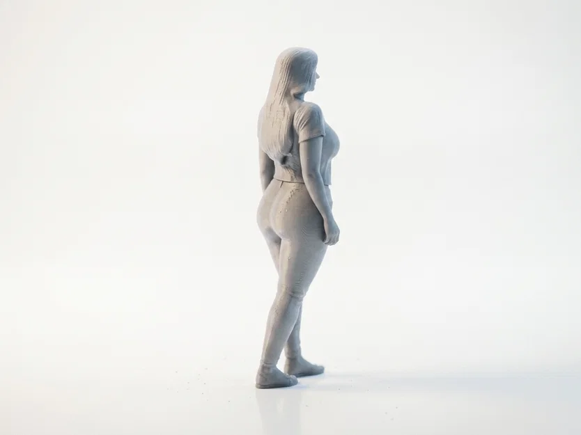 Tượng Cô Gái - Mẫu Mô Hình 3D STL Tinh Tế - Image 3