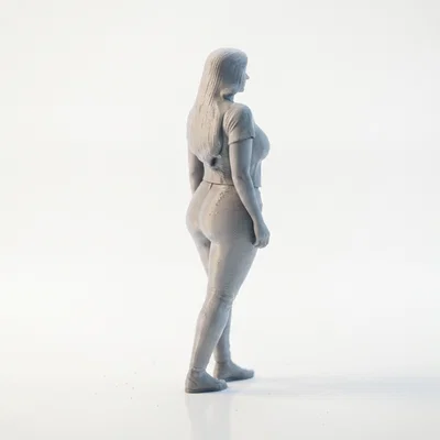 Tượng Cô Gái - Mẫu Mô Hình 3D STL Tinh Tế
