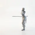 Mô hình 3D Nữ Chiến Binh Mặc Giáp Đầy Ấn Tượng - Thumbnail 4