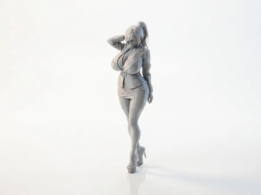 Mô Hình Nữ Giáo Viên 3D In Được - Image 1