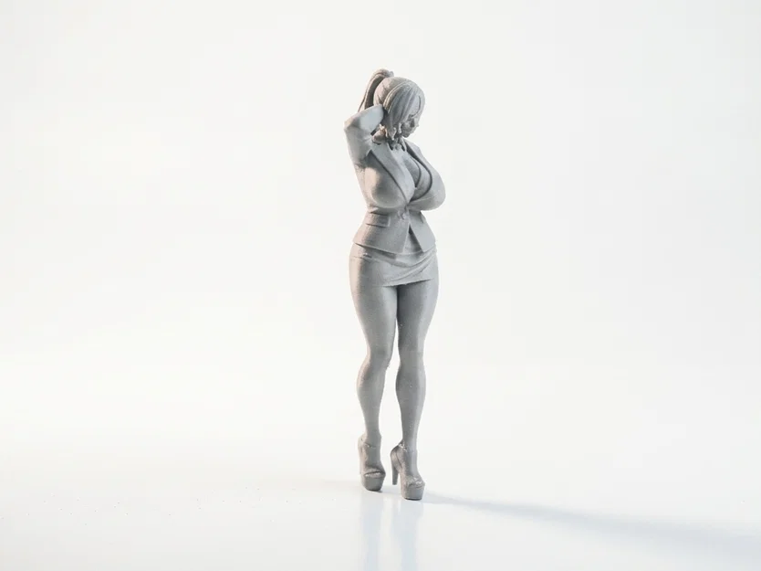 Mô Hình Nữ Giáo Viên 3D In Được - Image 2