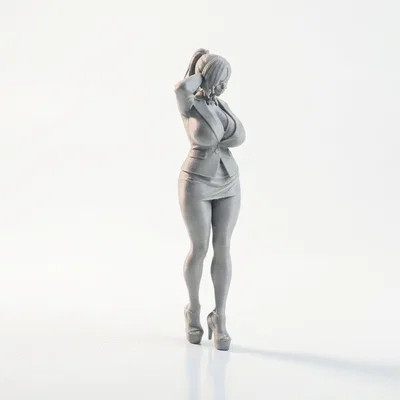 Mô Hình Nữ Giáo Viên 3D In Được