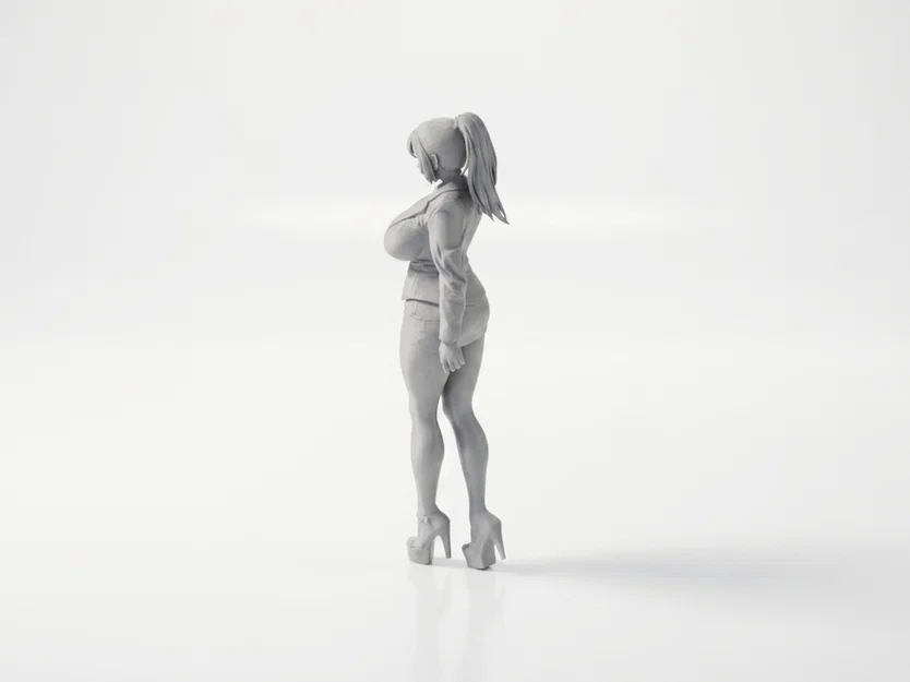 Mô Hình Nữ Giáo Viên 3D In Được - Image 4